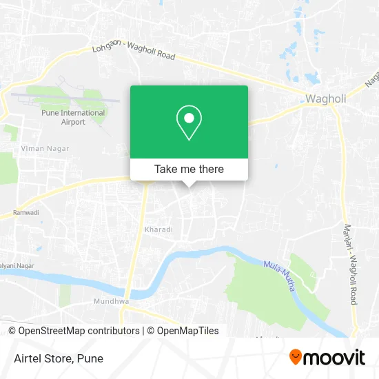 Airtel Store map