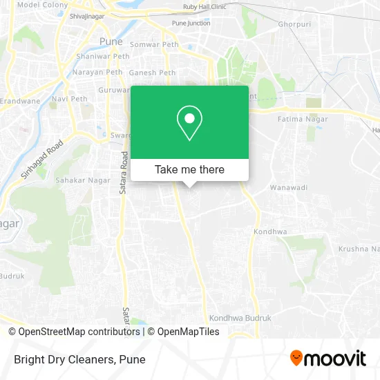 Bright Dry Cleaners map