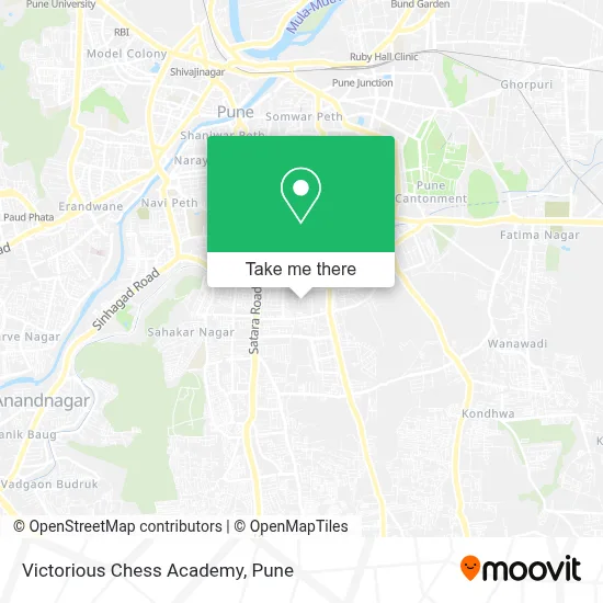 Victorious Chess Academy map