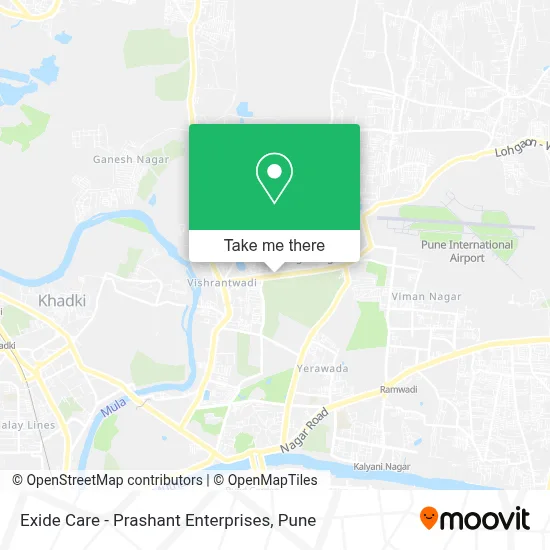 Exide Care - Prashant Enterprises map