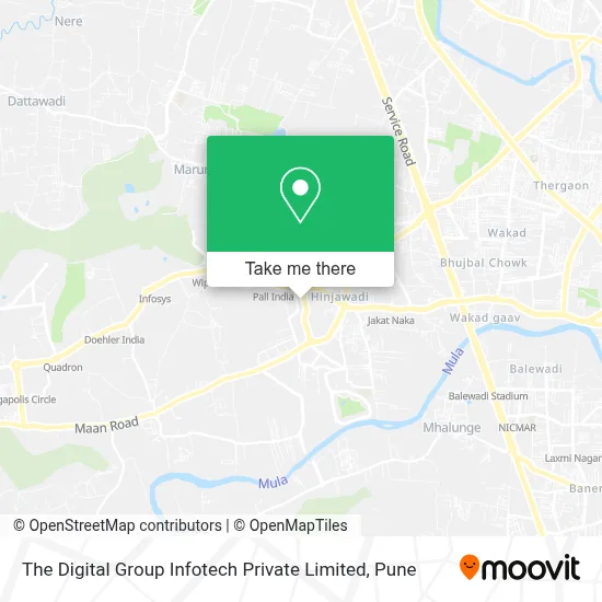 The Digital Group Infotech Private Limited map