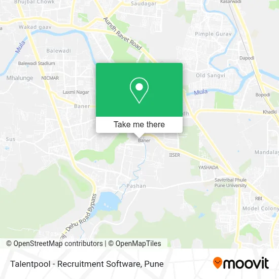 Talentpool - Recruitment Software map
