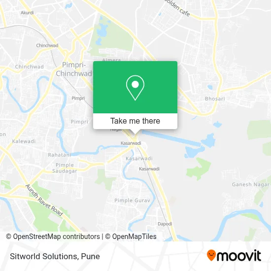Sitworld Solutions map