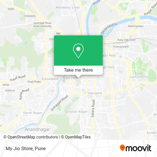 My Jio Store map