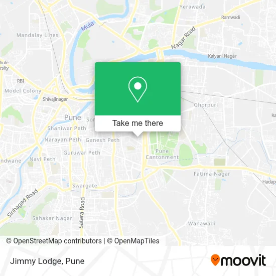 Jimmy Lodge map