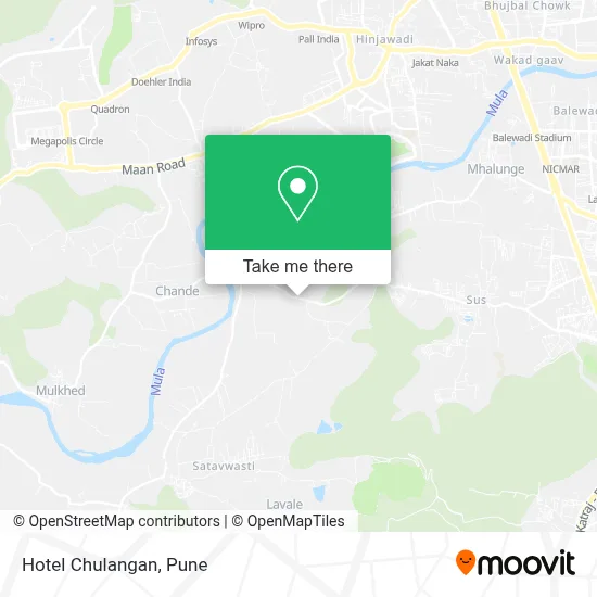 Hotel Chulangan map