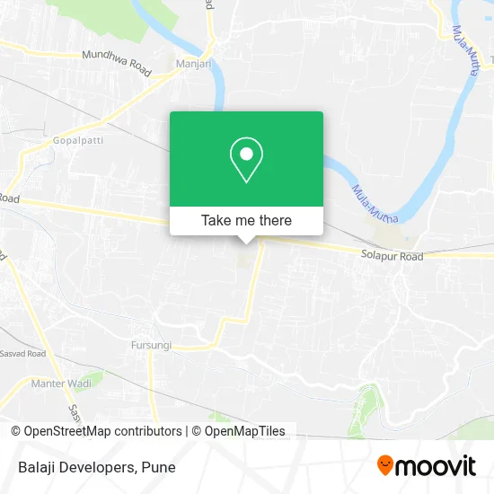 Balaji Developers map