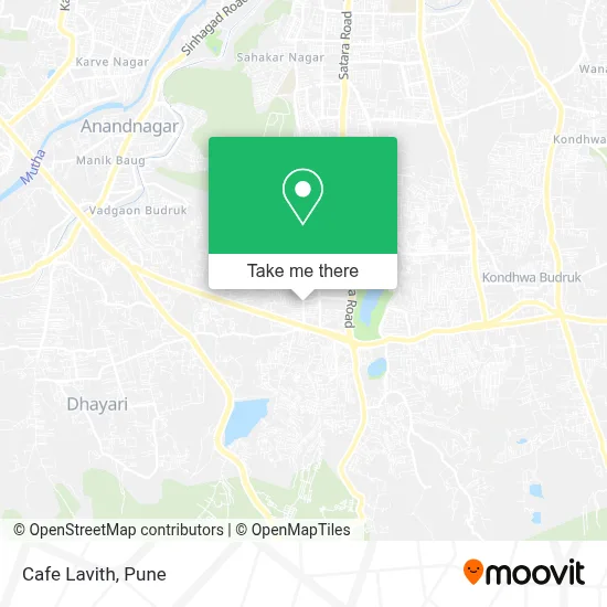 Cafe Lavith map