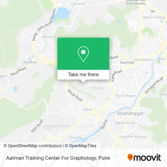 Aatman Training Center For Graphology map