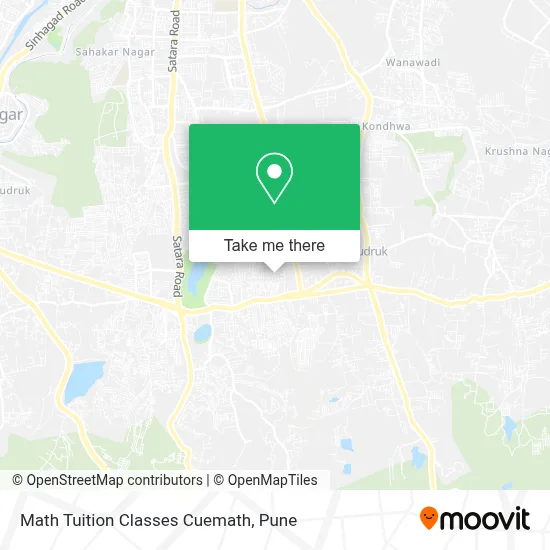 Math Tuition Classes Cuemath map