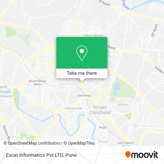 Excel Informatics Pvt LTD map