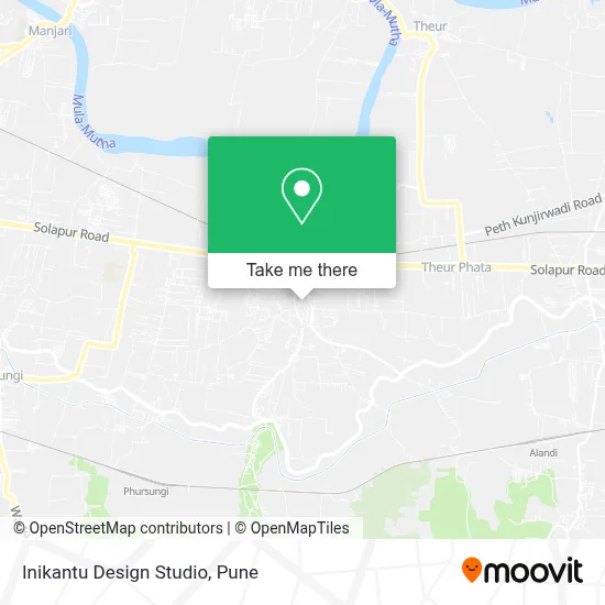 Inikantu Design Studio map