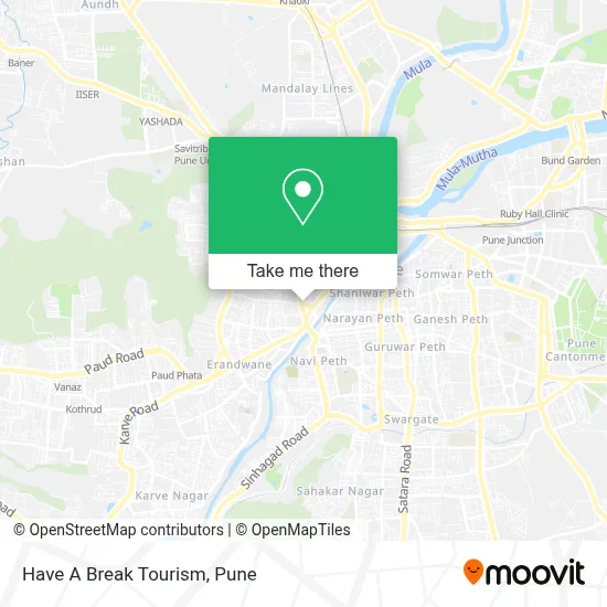Have A Break Tourism map