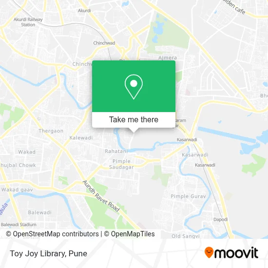 Toy Joy Library map