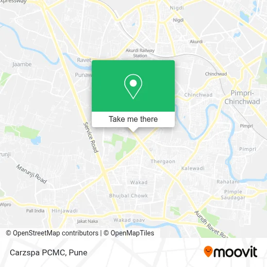 Carzspa PCMC map