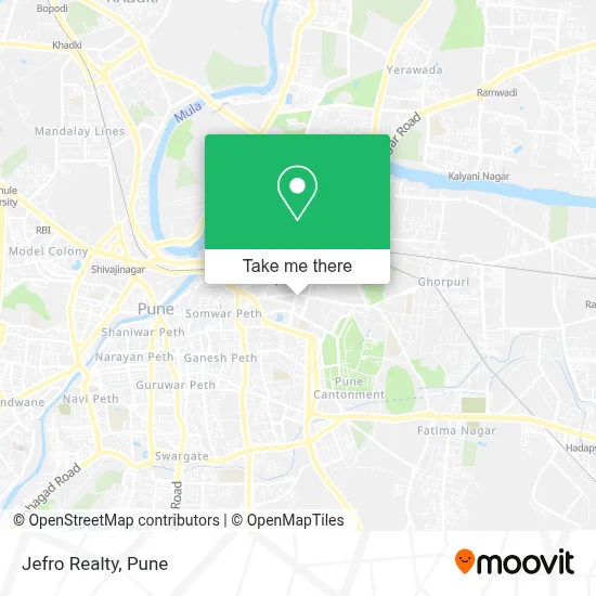 Jefro Realty map