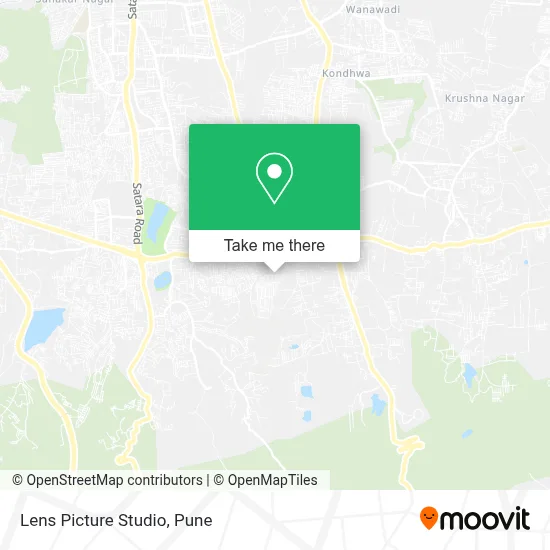 Lens Picture Studio map