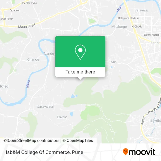 Isb&M College Of Commerce map