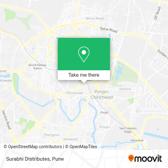 Surabhi Distributes map