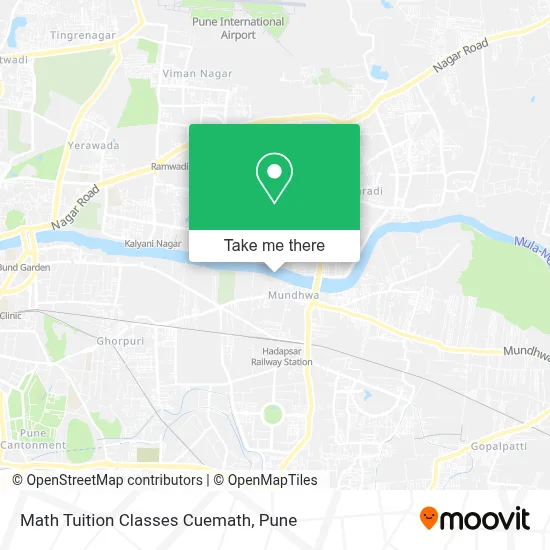 Math Tuition Classes Cuemath map