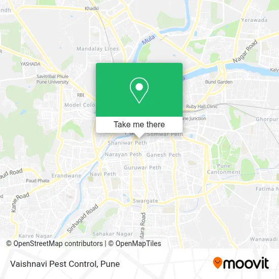 Vaishnavi Pest Control map