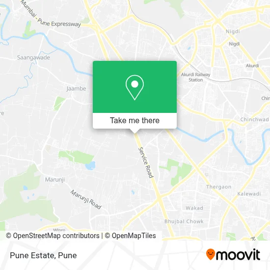 Pune Estate map