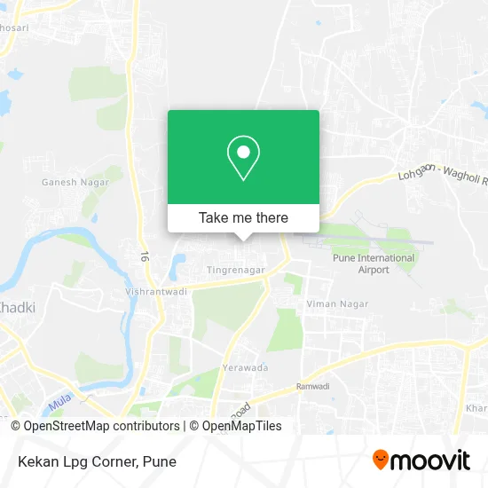 Kekan Lpg Corner map