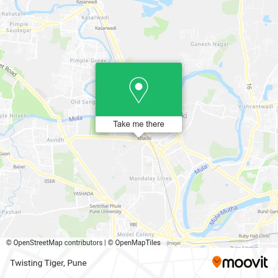 Twisting Tiger map