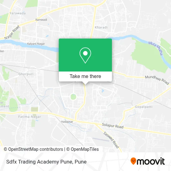 Sdfx Trading Academy Pune map