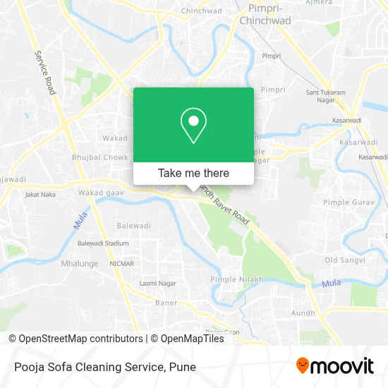 Pooja Sofa Cleaning Service map