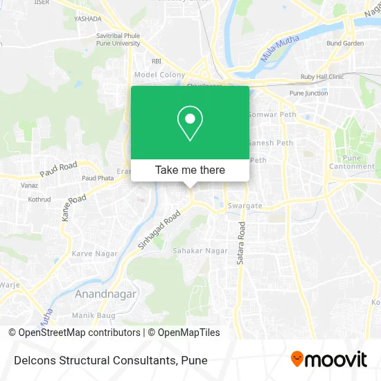 Delcons Structural Consultants map