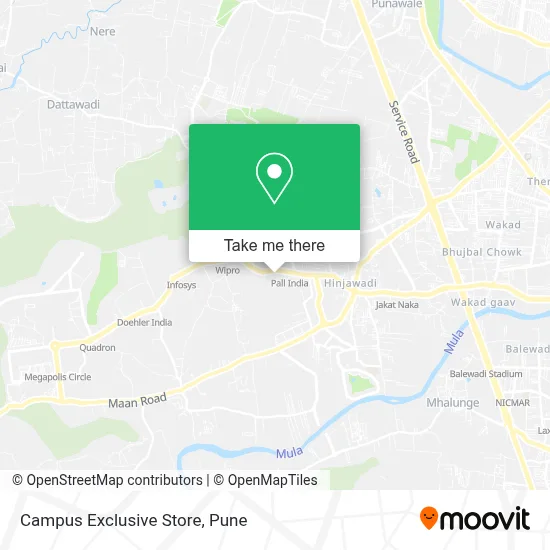 Campus Exclusive Store map