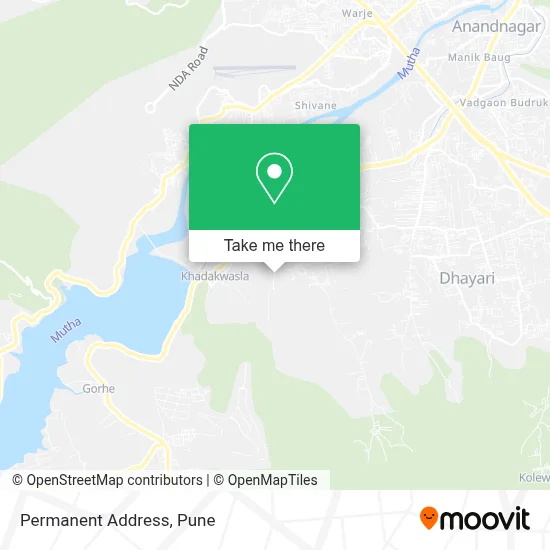 Permanent Address map