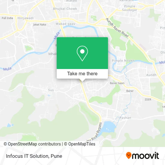 Infocus IT Solution map