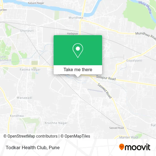 Todkar Health Club map