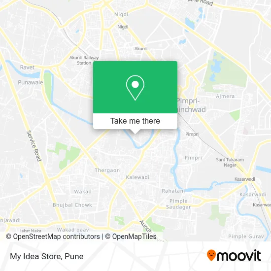 My Idea Store map