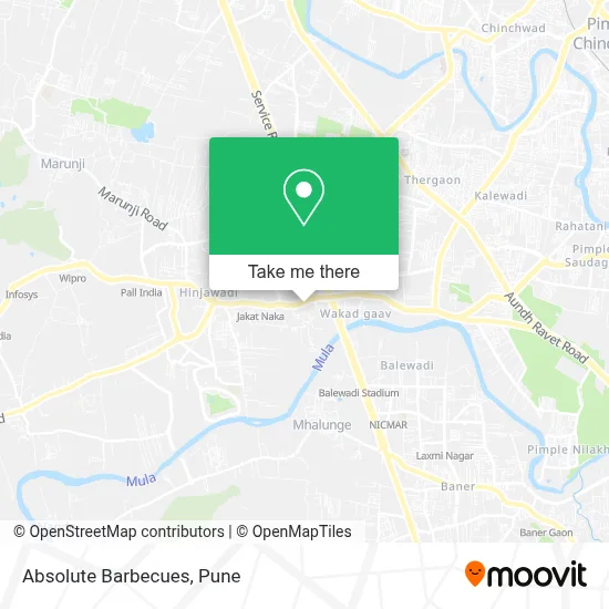 Absolute Barbecues map