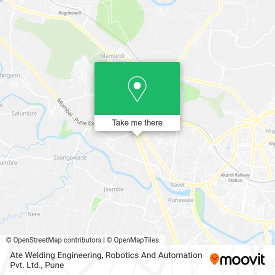 Ate Welding Engineering, Robotics And Automation Pvt. Ltd. map