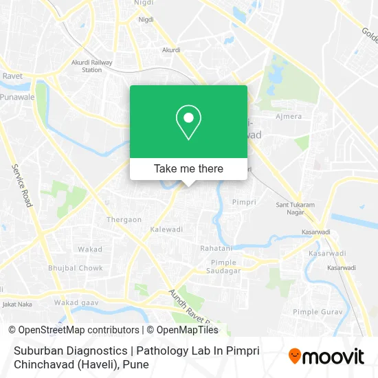 Suburban Diagnostics | Pathology Lab In Pimpri Chinchavad (Haveli) map