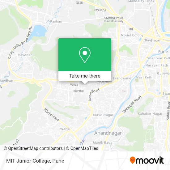 MIT Junior College map