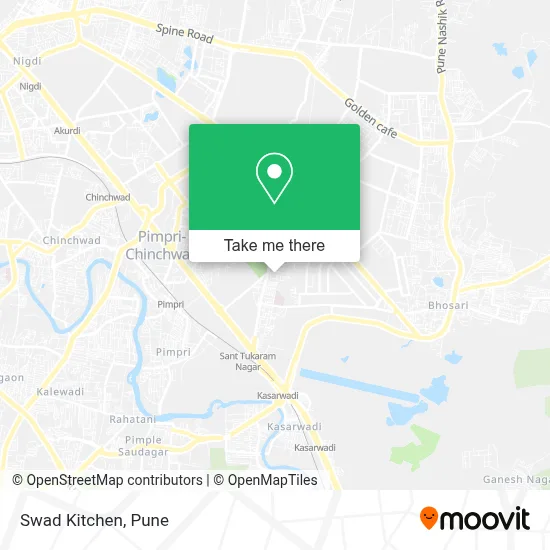 Swad Kitchen map