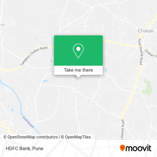 HDFC Bank map