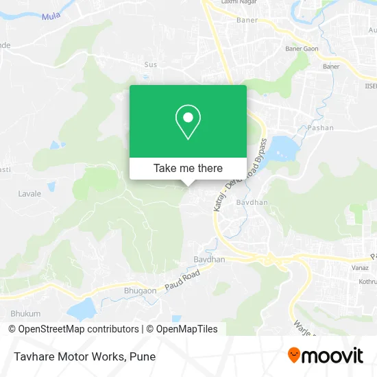 Tavhare Motor Works map