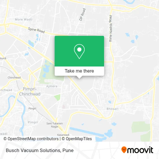 Busch Vacuum Solutions map