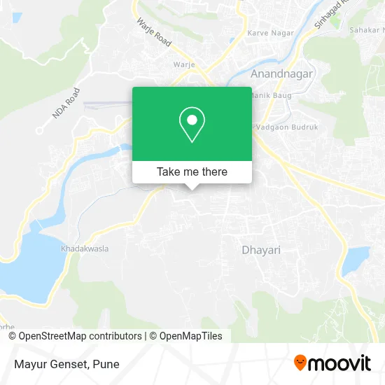 Mayur Genset map