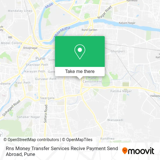 Rns Money Transfer Services Recive Payment Send Abroad map