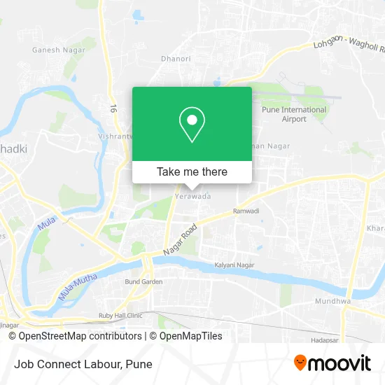 Job Connect Labour map