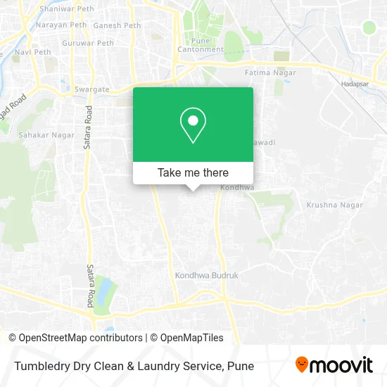 Tumbledry Dry Clean & Laundry Service map
