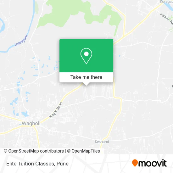 Elite Tuition Classes map