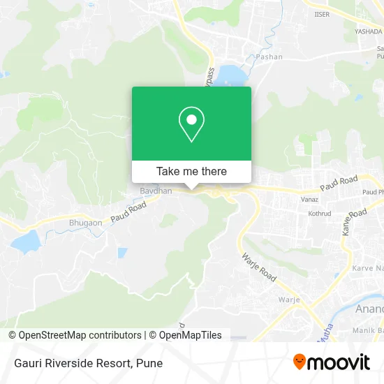 Gauri Riverside Resort map